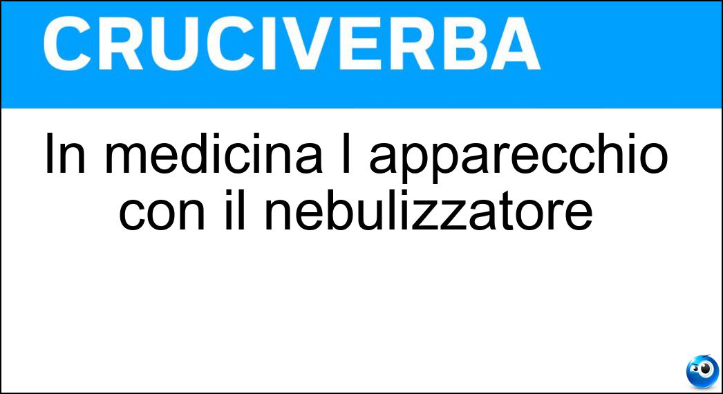 medicina apparecchio