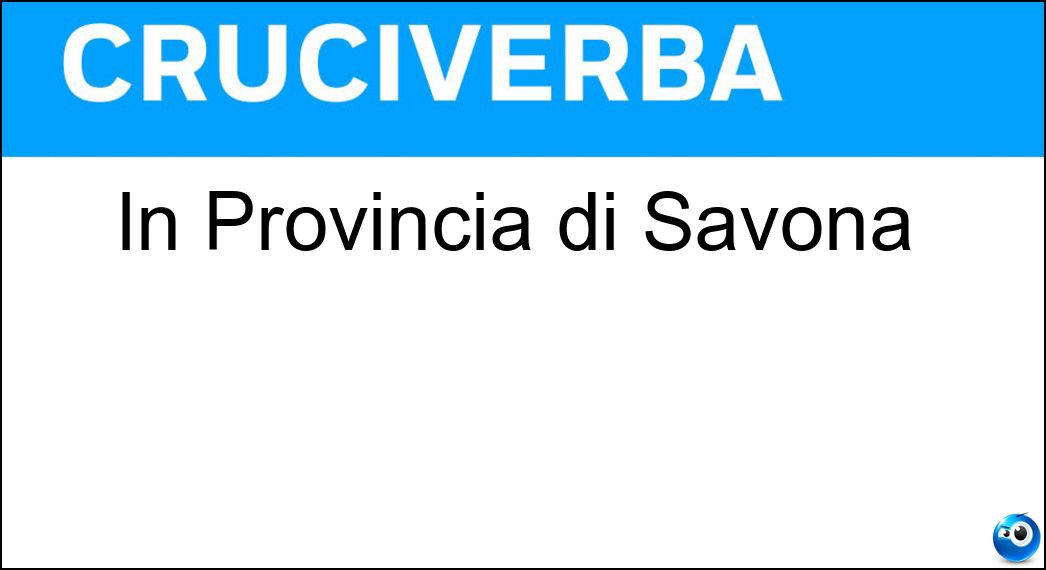 provincia savona