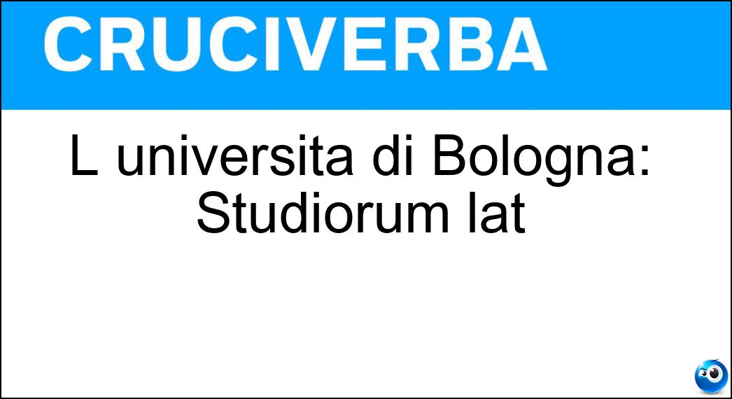 università bologna