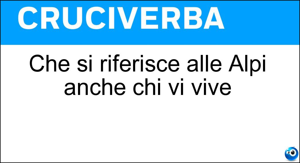 riferisce alle