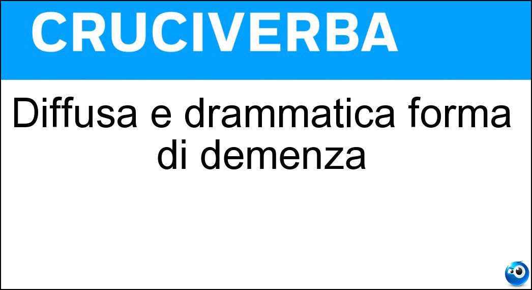 diffusa drammatica