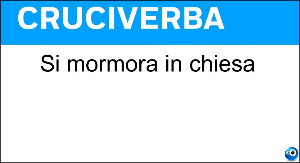 mormora chiesa