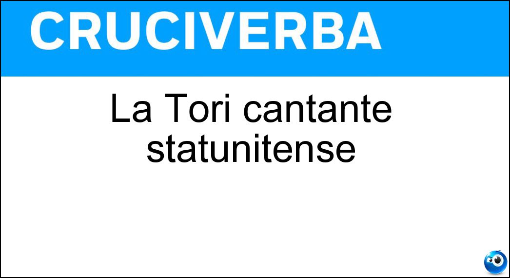 tori cantante