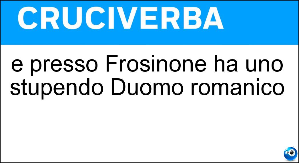 presso frosinone