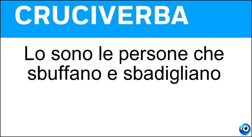 sono persone