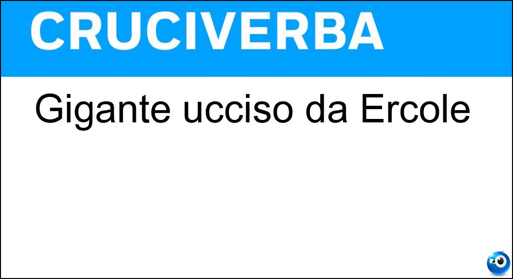 gigante ucciso