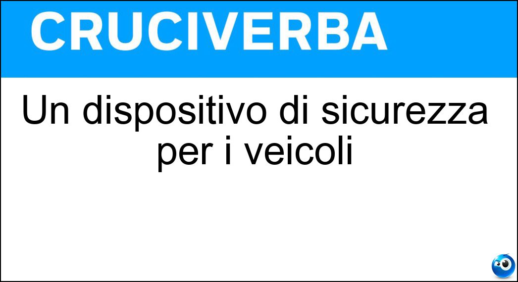 dispositivo sicurezza