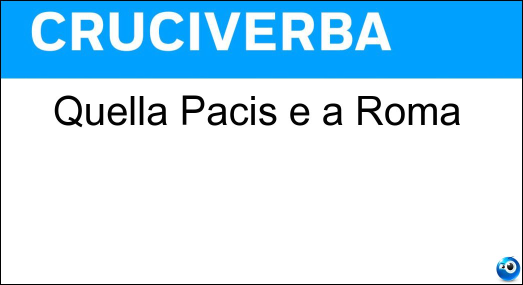 quella pacis