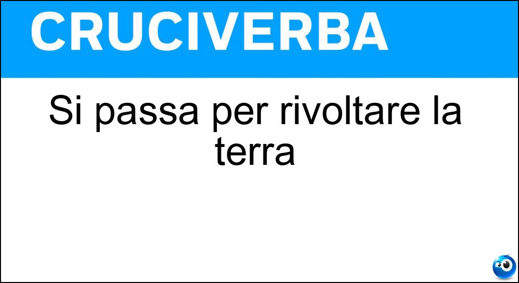 passa rivoltare