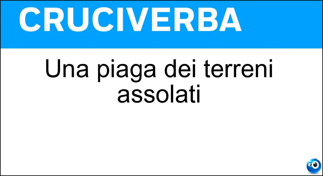 piaga terreni