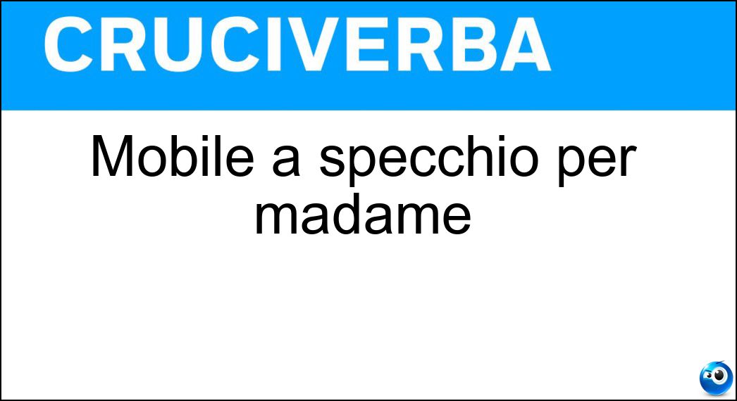 mobile specchio