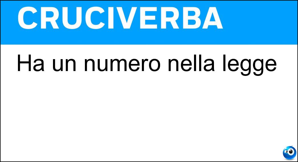 numero nella