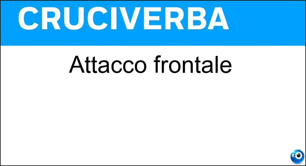 attacco frontale