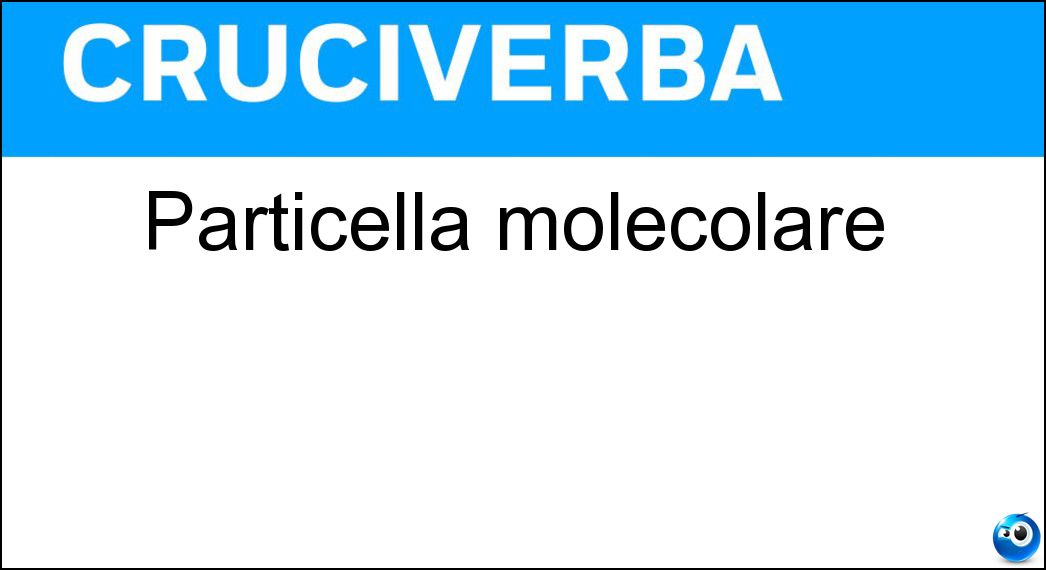 particella molecolare