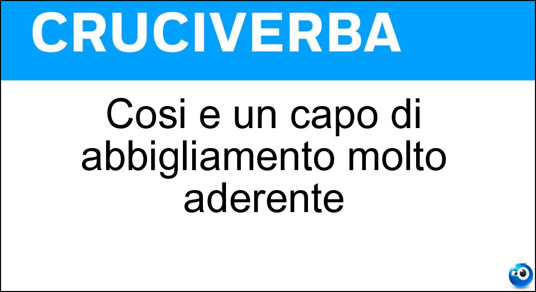 così capo