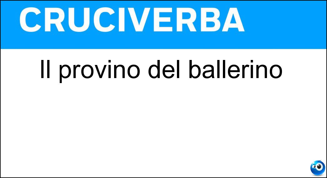 provino ballerino