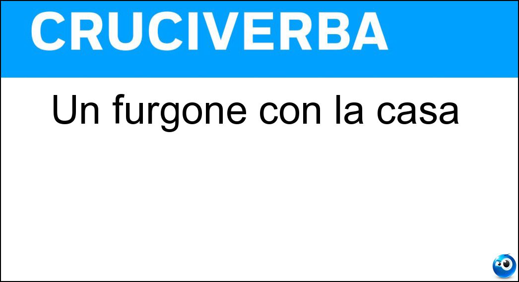 furgone casa