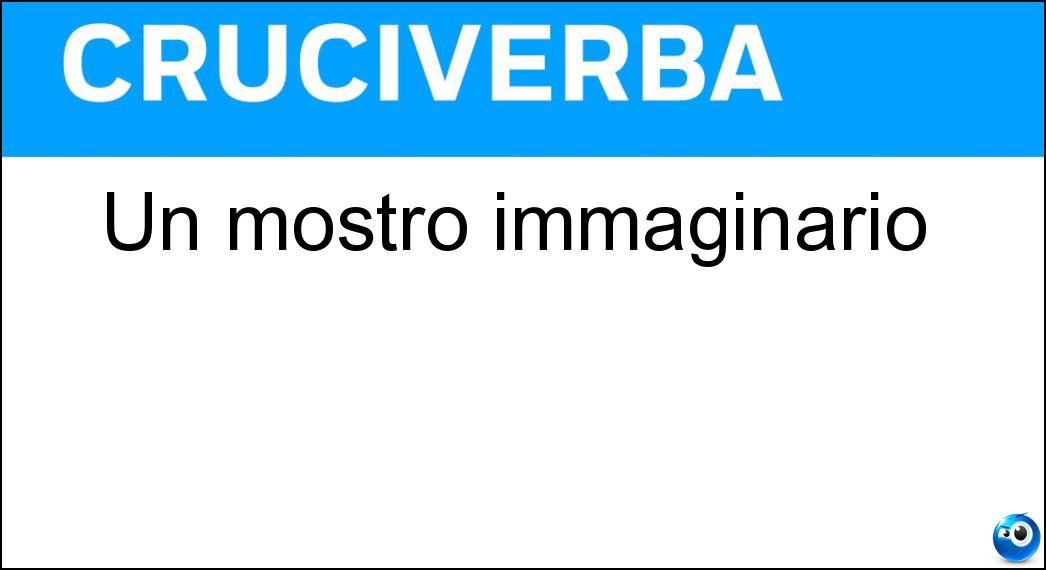 mostro immaginario