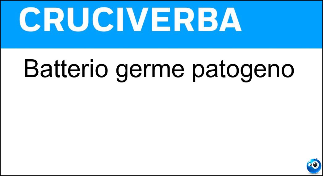 batterio germe