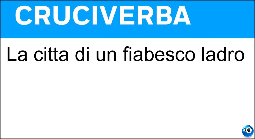 città fiabesco