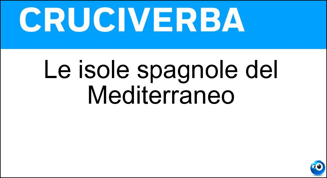 isole spagnole