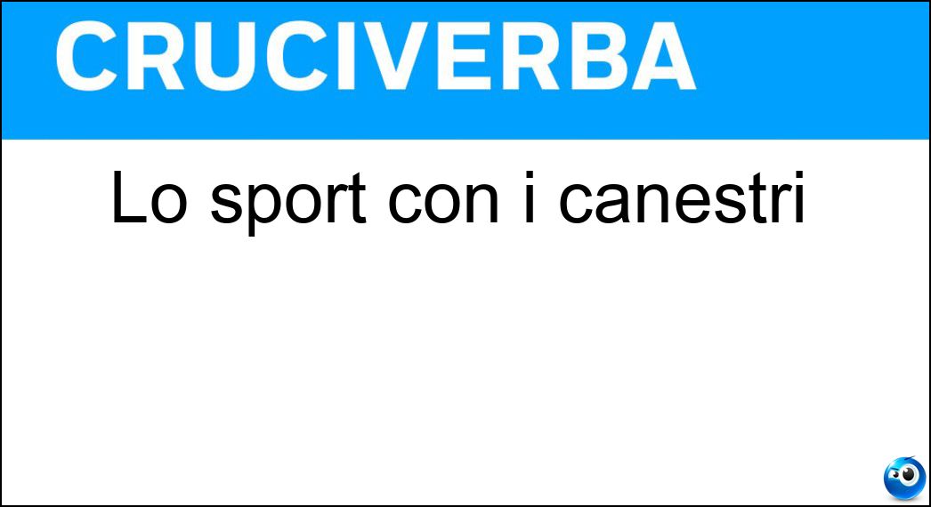 sport canestri