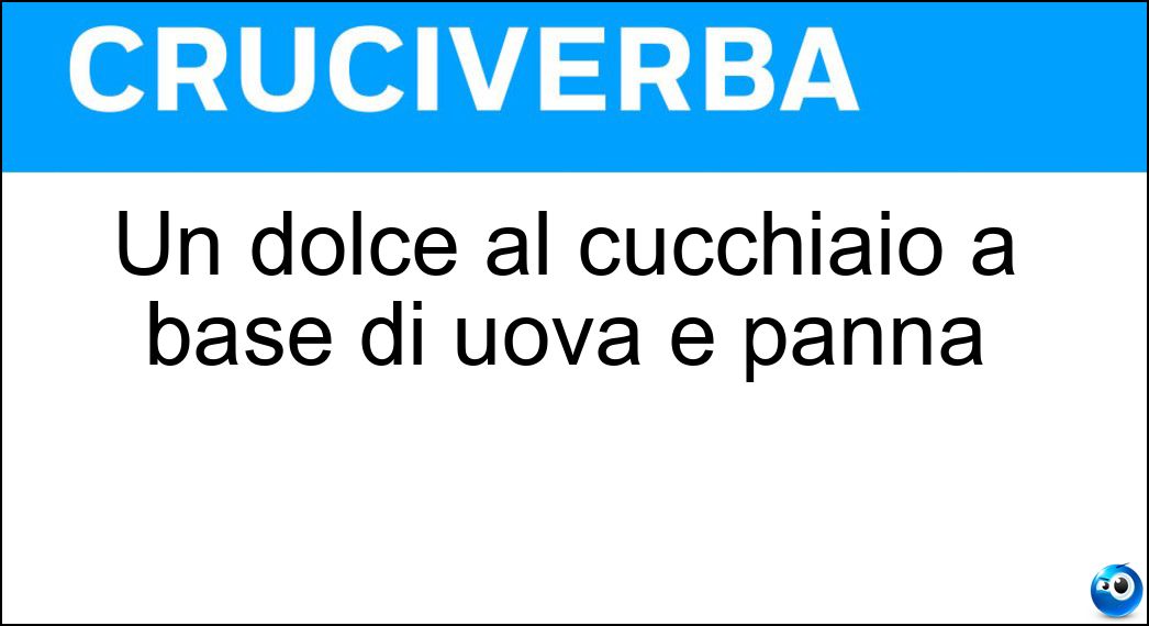 dolce cucchiaio