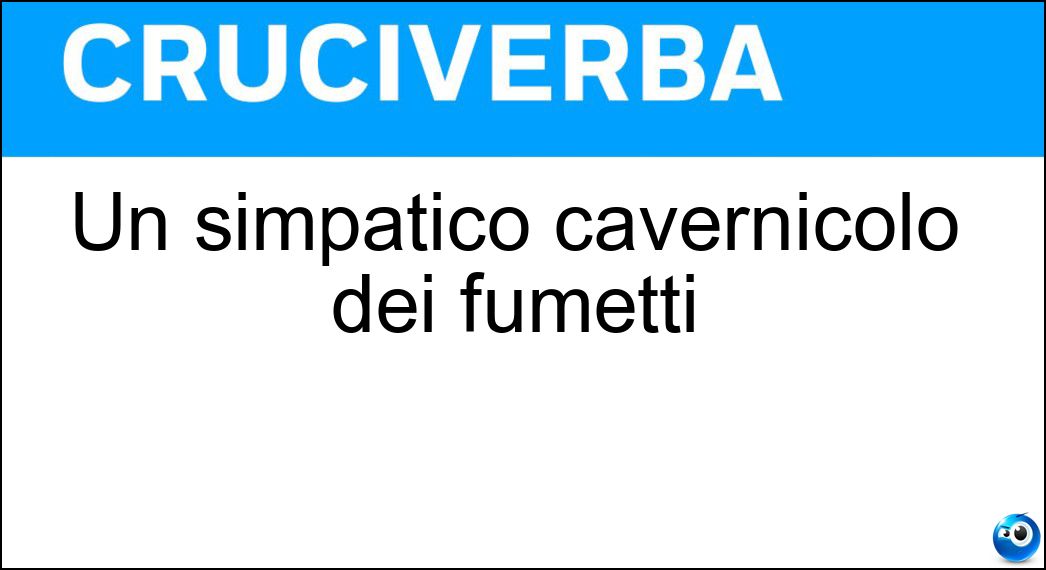 simpatico cavernicolo