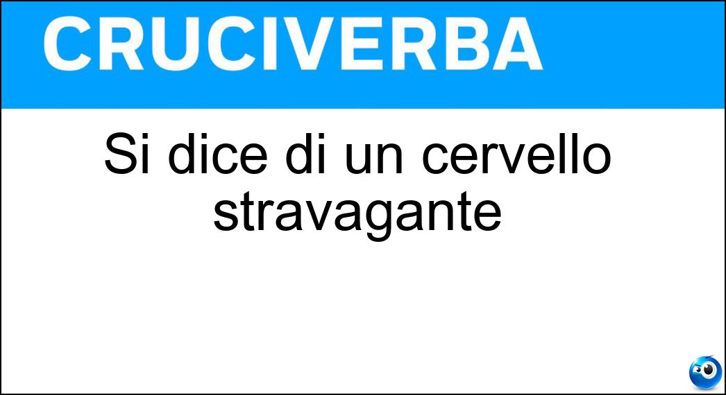 dice cervello