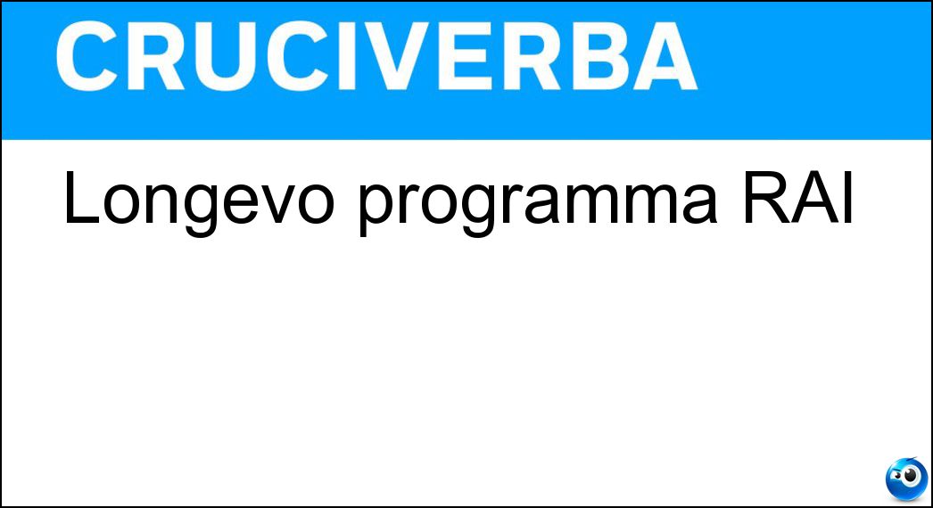 longevo programma