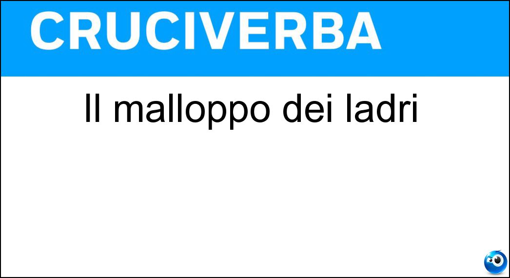 malloppo ladri