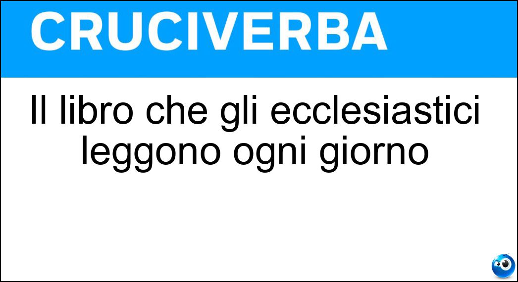 libro ecclesiastici