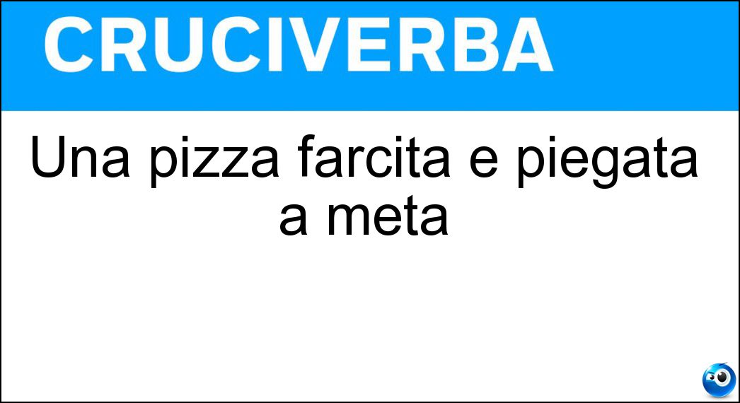 pizza farcita
