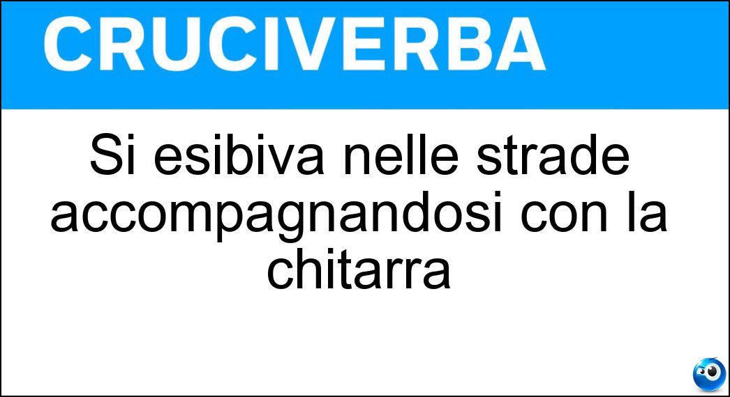 esibiva nelle