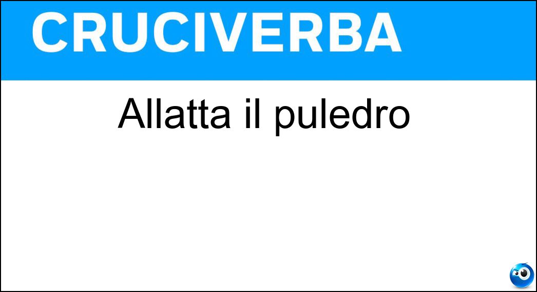 allatta puledro