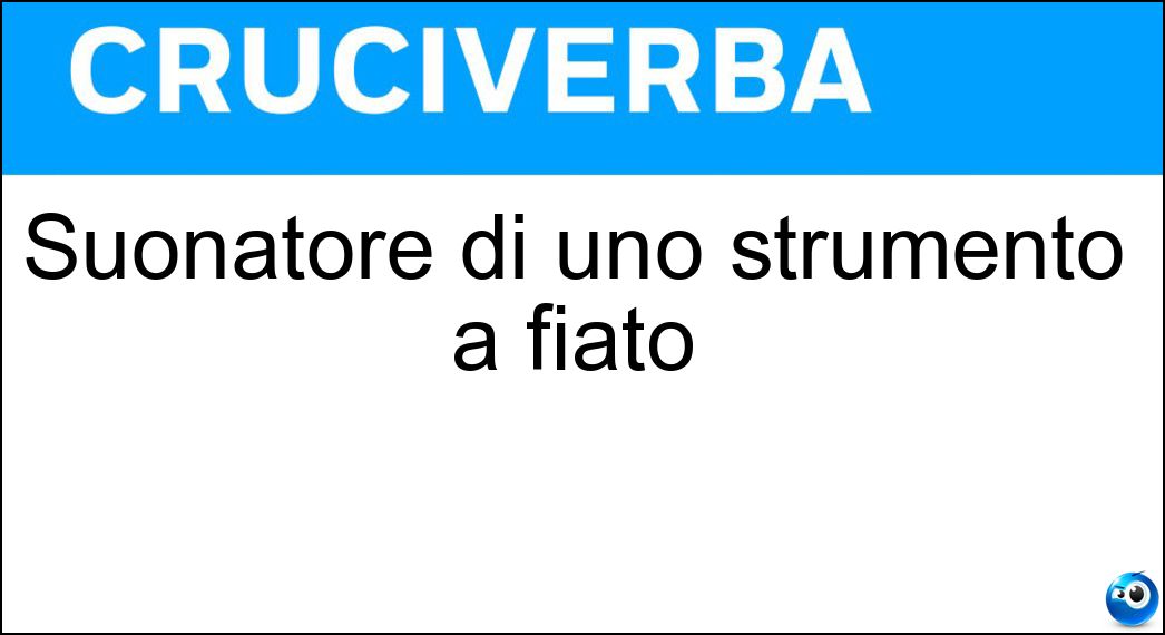 suonatore strumento