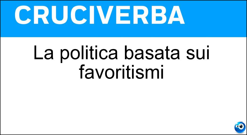 politica basata