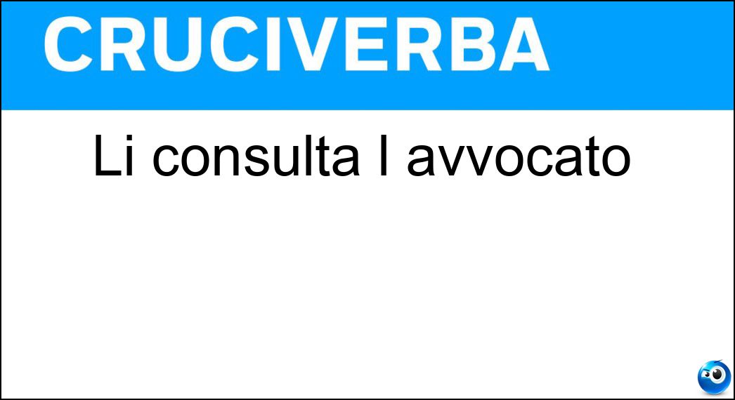 consulta avvocato