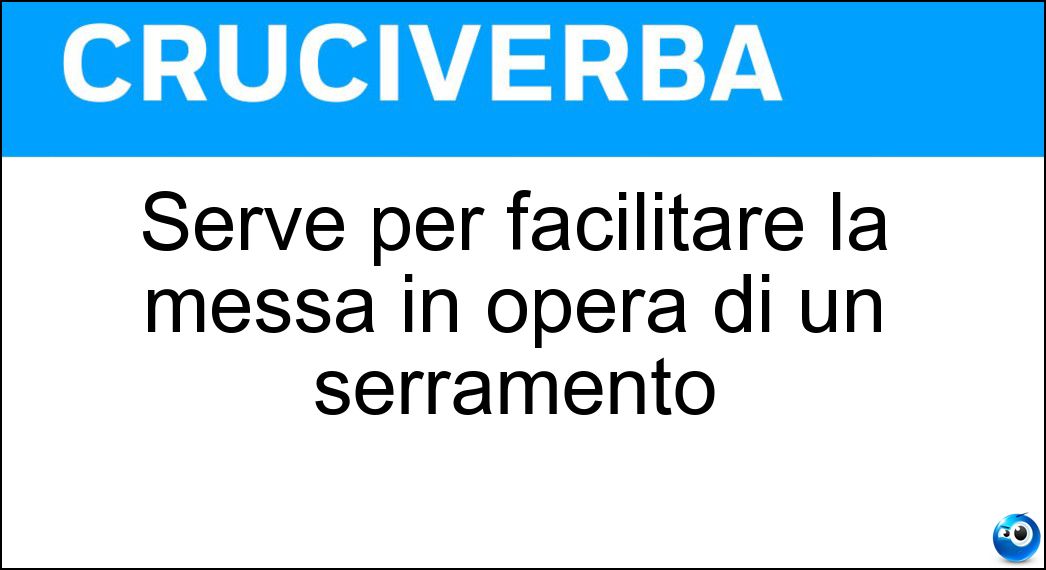 serve facilitare