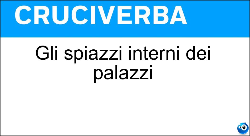 spiazzi interni