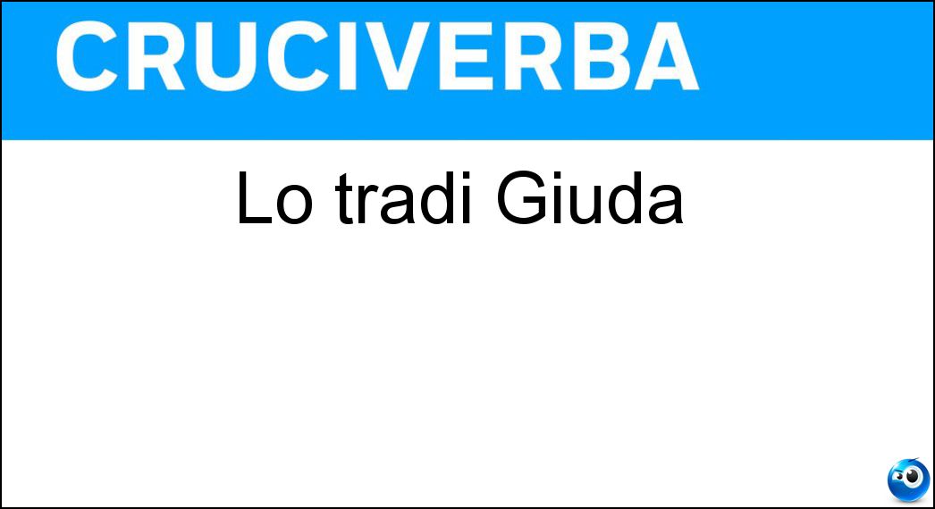 tradì giuda