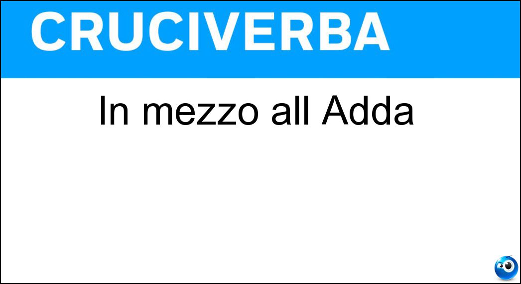 mezzo adda