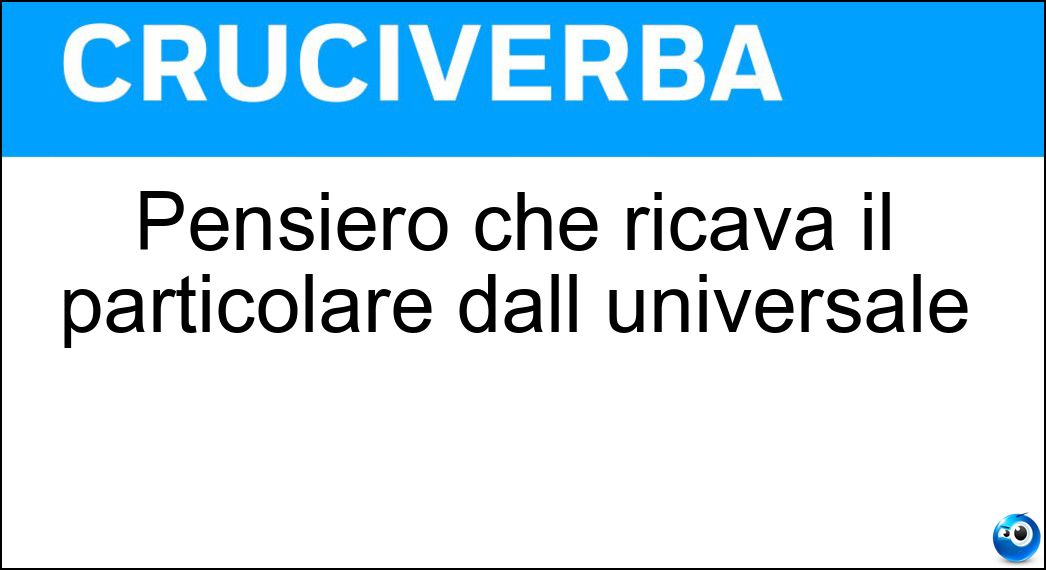 pensiero ricava