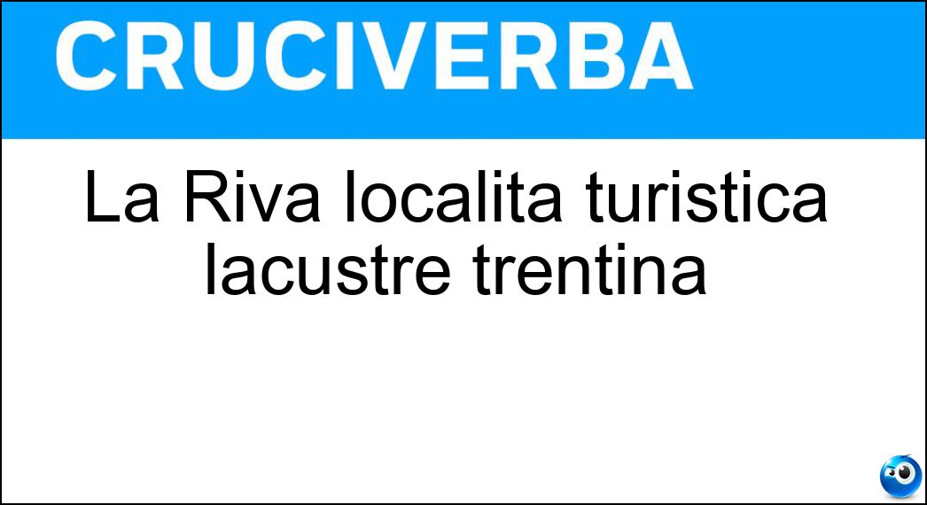 riva località