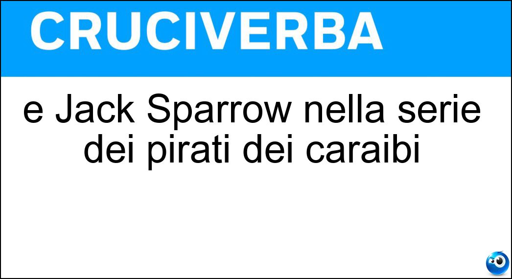 jack sparrow