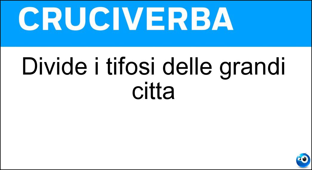 divide tifosi