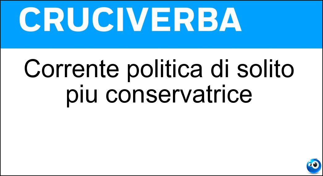 corrente politica