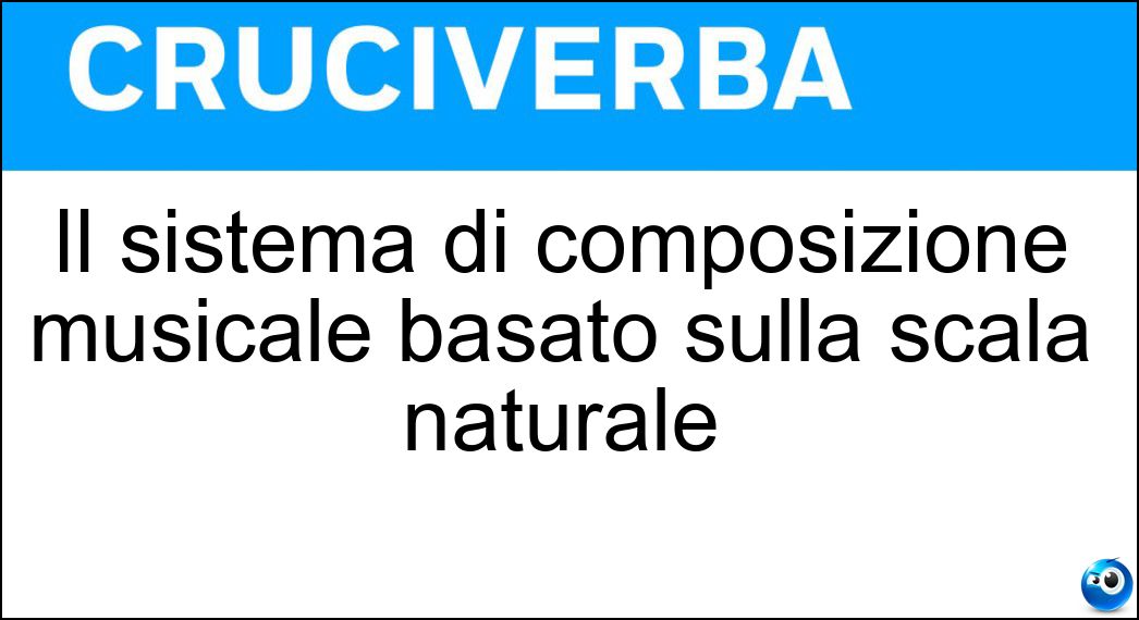 sistema composizione