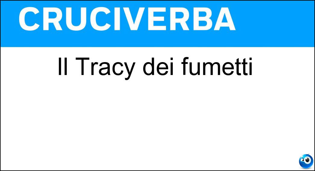 tracy fumetti