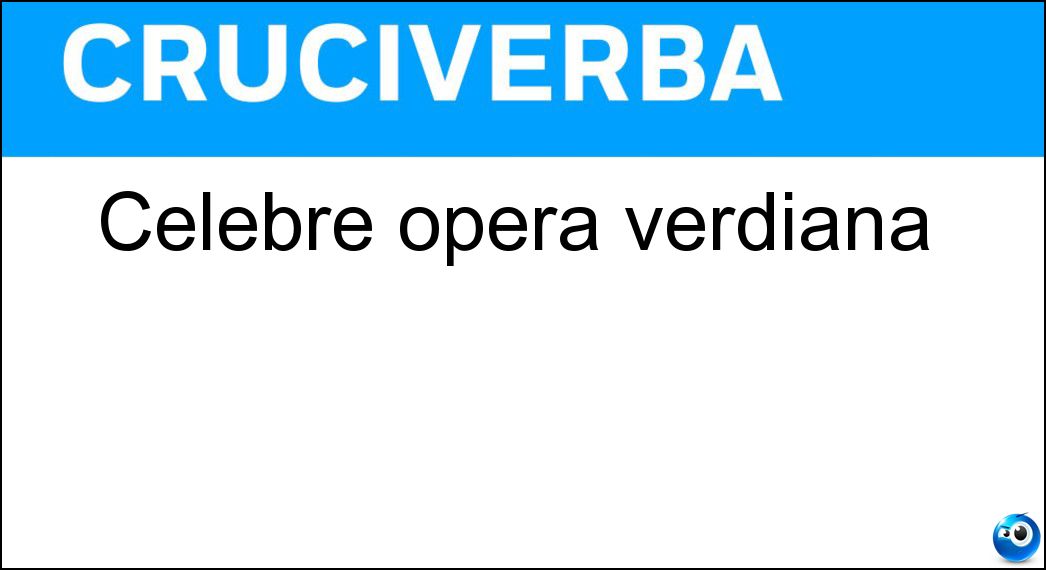 celebre opera